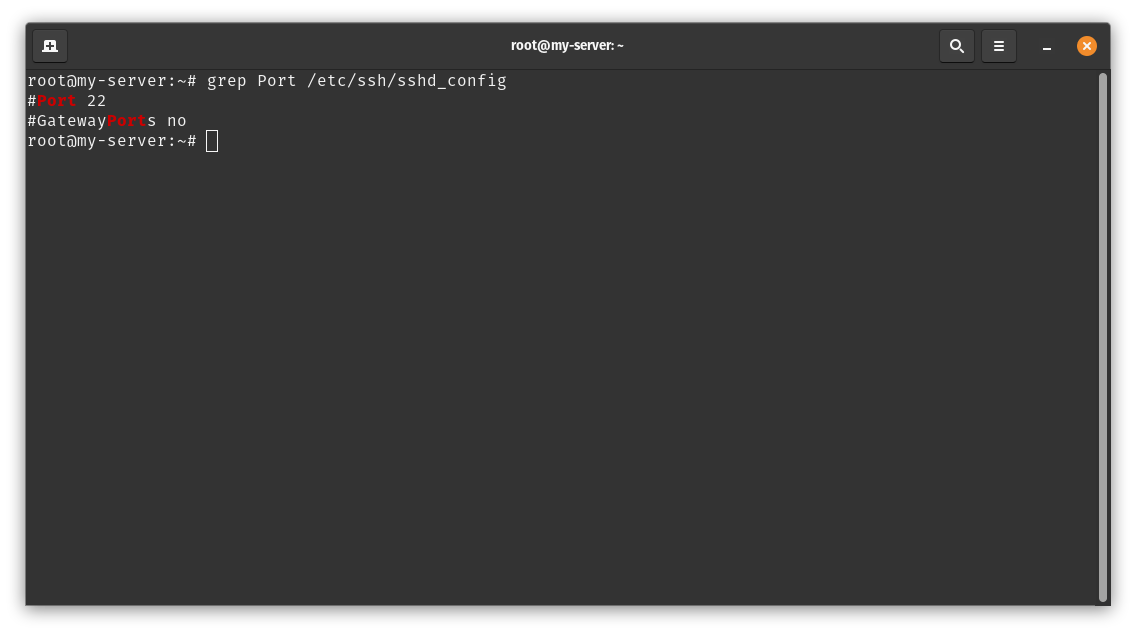 SSH config on UBUNTU server Linux