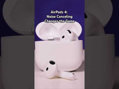 AirPods 4 Noise Canceling is Game Changing