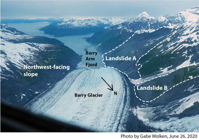 Bizarre, nine-day seismic signal caused by epic landslide in Greenland