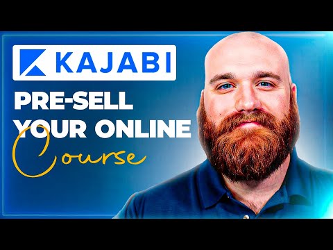 Kajabi: Pre-sell Your Online Course With Kajabi (Drip Course Explained!)