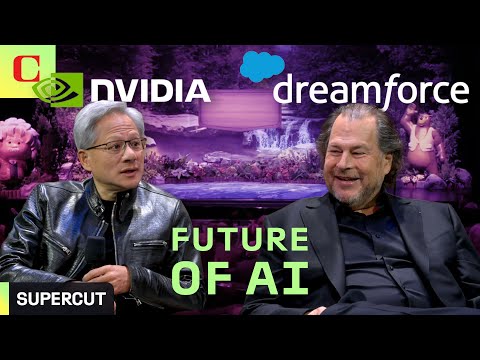 Watch Nvidia’s Jensen Huang Talk AI Agents at Dreamforce in 8 Minutes