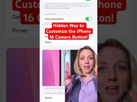 How to Change the Camera Control Button on iPhone 16