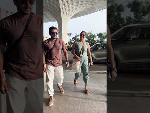 Surya and Jyothika Spotted Together at the Airport