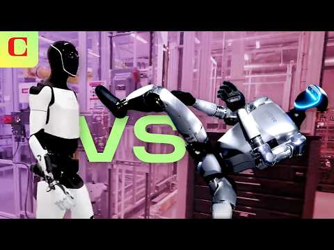 Tesla Optimus vs. Unitree G1: Humanoids Compared