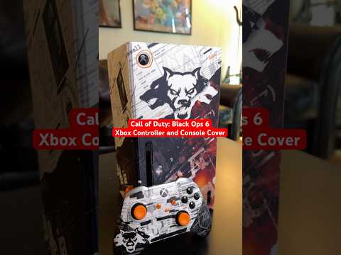 Unboxing Call of Duty: Black Ops 6 Xbox Controller & Console Wrap