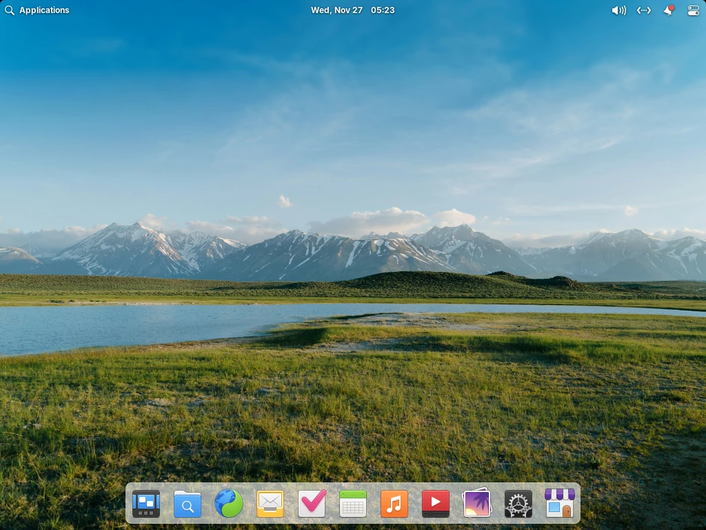 elementary OS Desktop