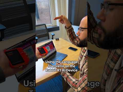 Using the Language Translator on the Rabbit R1 AI Device