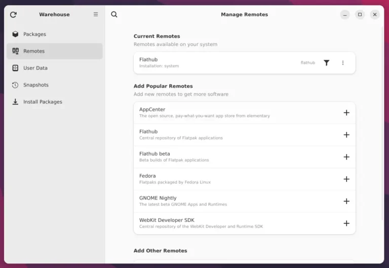Warehouse: The Ultimate GUI for Managing Flatpak Apps in Linux