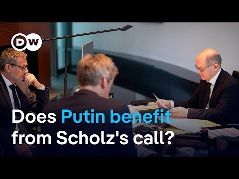 Why the Kremlin welcomes the call from German Chancellor Scholz | DW News