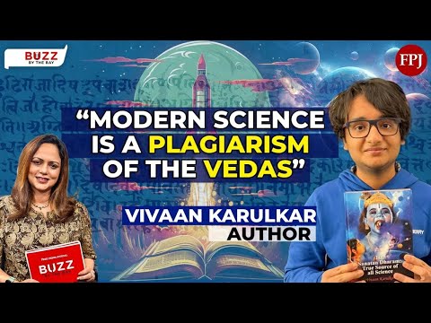 Teen author claims Vedas as the true source of science| Buzz by the Bay with Vivaan Karulkar