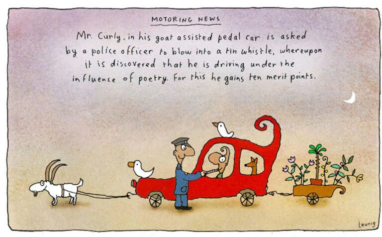 The closest thing Australian cartooning had to a prophet: the sometimes celebrated, sometimes controversial Michael Leunig