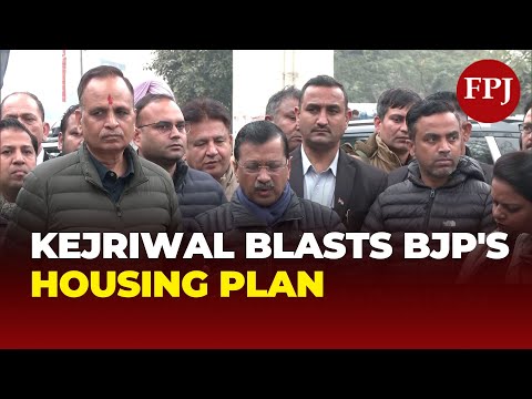 Arvind Kejriwal Slams BJP's 'Jaha Jhuggi Waha Makaan' Initiative, Warns of Homelessness