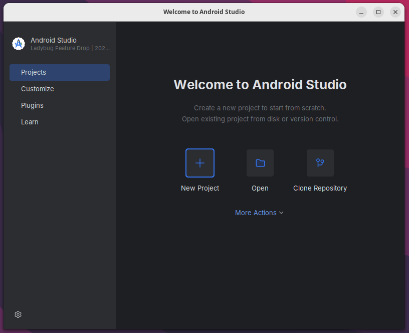 Android Studio New Project