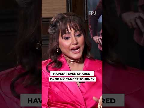 Hina Khan‘s EMOTIONAL tell-all on battling cancer, chemotherapy & surgery #shorts