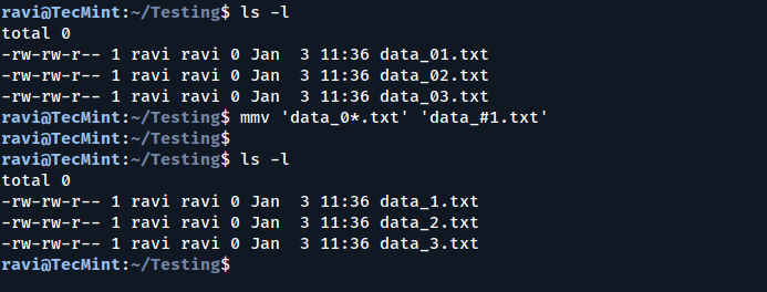 Renaming Files with Regular Expressions