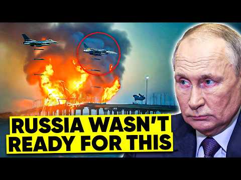 Kerch Bridge TARGETED : Russia's Countdown to COLLAPSE Begins!