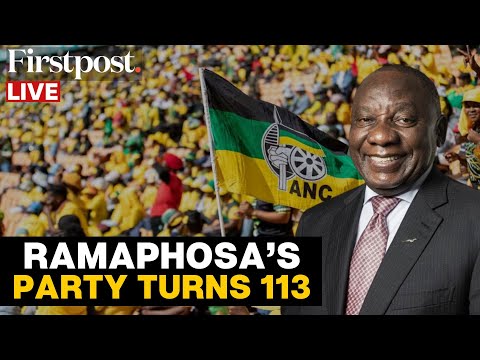 LIVE: South African President Ramaphosa Speaks at ANC's 113 Anniversary Celebrations