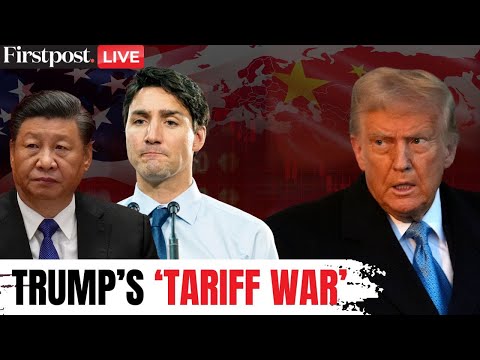 US Trade War LIVE: Trump Increases Tariffs on Canada, Mexico, China | Donald Trump Tariffs | N18G