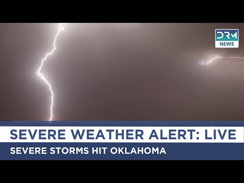 ⚠️ Severe Thunderstorm Watch Issued for Oklahoma | LIVE Weather Update | DWS News | AL1B