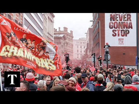 LIVE: Liverpool hold victory parade after Premier League win