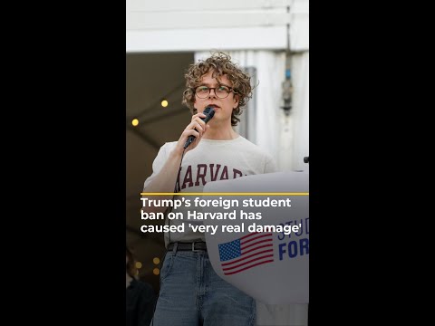 Trump’s foreign student ban on Harvard has caused ‘very real damage' | AJ #shorts