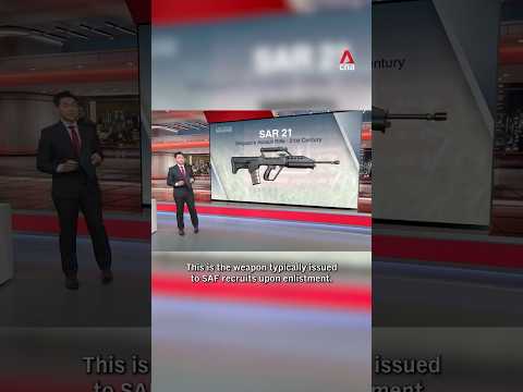 A look at some weapons used by SAF for live-firing exercises