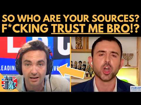 Israel Mouthpiece Starts SHOUTING At British Reporter LIVE On Air!