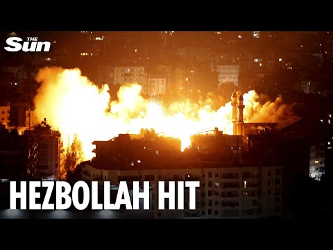Israel restarts airstrikes on Beiruit as they target'Hezbollah drone factory'