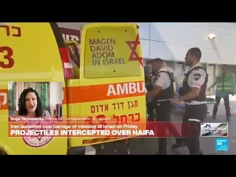Israeli's'living siren to siren' under Iranian missile strikes • FRANCE 24 English