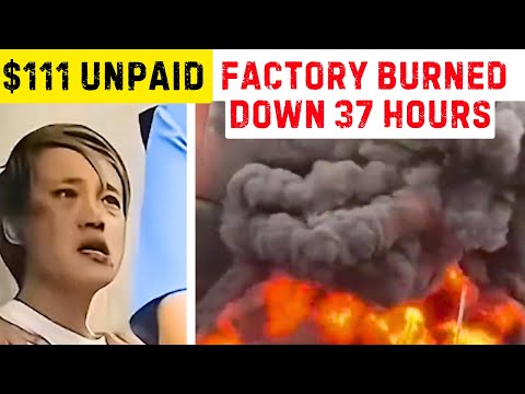 JUST $111 UNPAID – So He BURNED the $3.4 MILLION FACTORY DOWN!