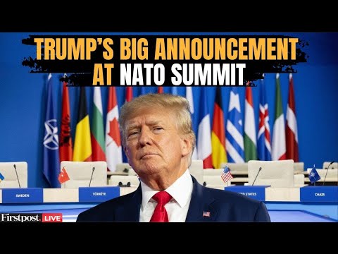 LIVE: US President Donald Trump Arrives at NATO Summit | Iran Israel War | Iran vs Israel
