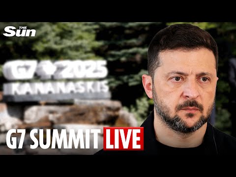 LIVE: Zelensky joins G7 leaders in Canada for crunch Ukraine war talks