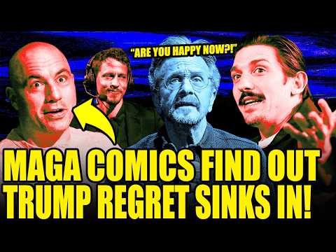 MAGA Comedians Get HUMILIATED by Comic as Trump REGRET Sinks in!