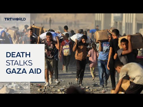 More than 60 people killed while trying to get food on Monday