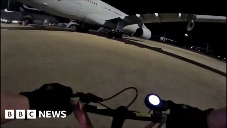 Pro-Palestinian activists break into RAF Brize Norton