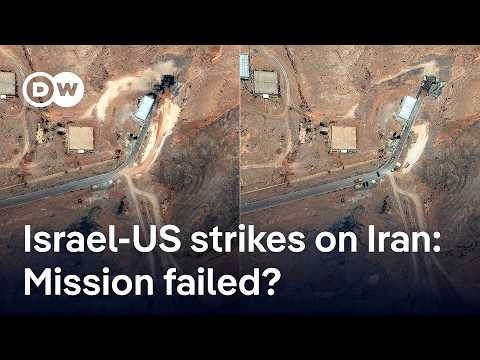 Reports: Iran's nuclear program set back by only a few months | DW News