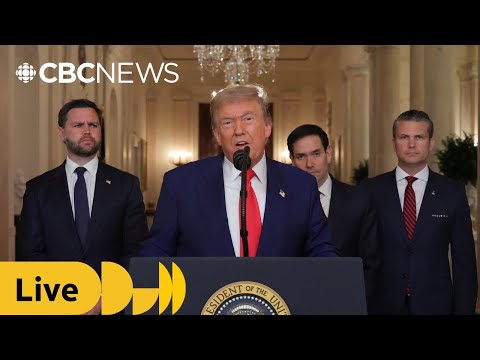 Strike on Iranian nuclear sites a'spectacular military success,' Trump says