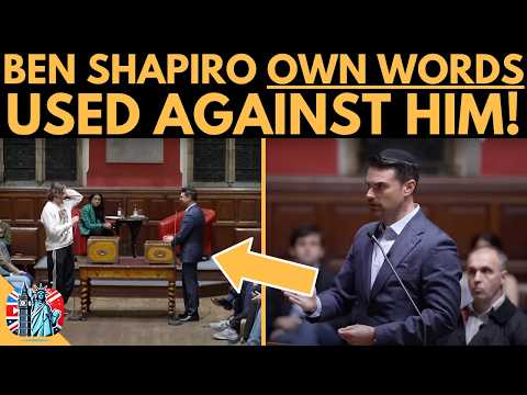 Student TRIPS UP Ben Shapiro With His OWN WORDS At Oxford University!