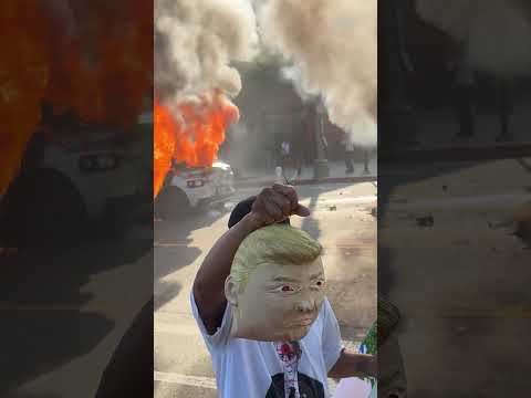 The #protests began after the #ICE raids in areas with high #Latino populations.