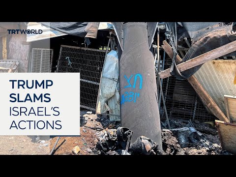 Trump says he is'not happy' with Israel amid fragile ceasefire