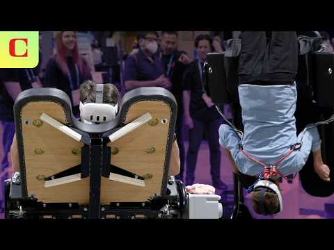 Trying VR Bungee Jumping and the Future of Augmented Reality