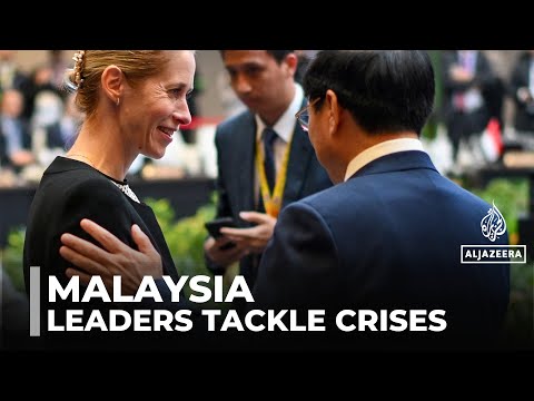 ASEAN meeting in Malaysia, global crises discussed
