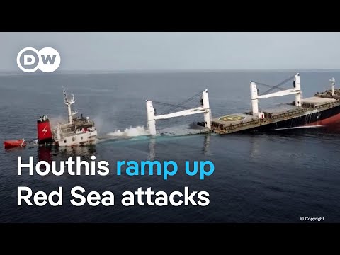 Concerns over safety on vital shipping corridor after second Houthi rebel attack in a week | DW News