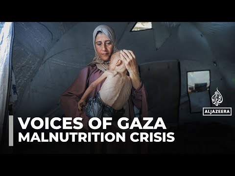 Gaza mother pleads for aid as toddler starves under Israeli blockade