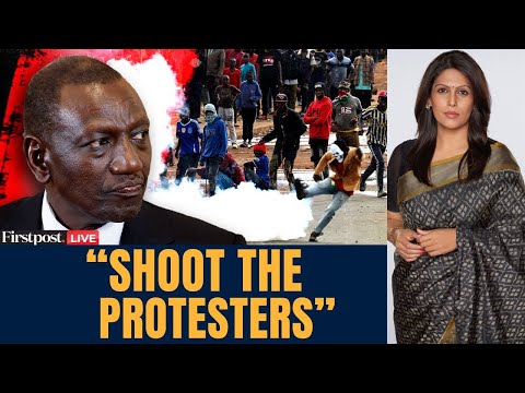 Kenya Unrest LIVE: President Ruto Gives Shooting Orders as Kenya Protests Turn Deadly | Palki Sharma