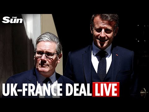 LIVE: Starmer and Macron to announce'one-in-one-out' migrants deal after crunch talks