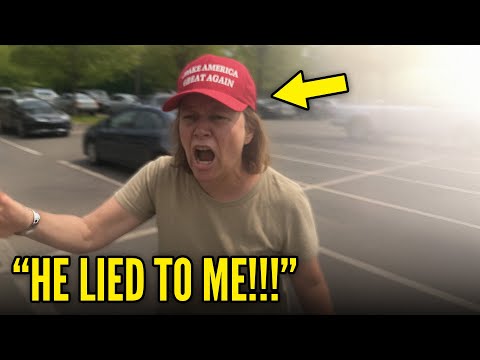 MAGA Voter SNAPS IN PUBLIC... DESTROYS Trump in VIRAL Moment