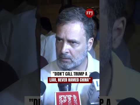 Rahul Slams PM: ‘No Word on China, No Denial of Trump!’