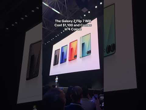 Samsung Reveals the Galaxy Z Flip7 Price and Colors