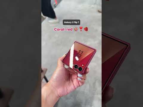 Samsungs New Galaxy Z Flip7 and Flip7 FE Colors